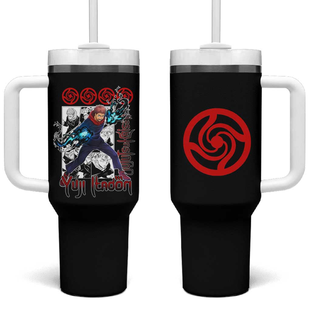 Yuji Itadori - Jujutsu Kaisen Tumbler With Handle Anime Mix Manga Style TS04