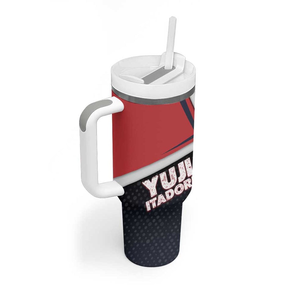 Yuji Itadori Tumbler With Handle Casual Anime Hero Style TS04