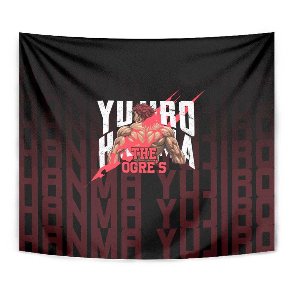 Yujiro Hanma The Ogre Baki Series Gym Theme Tumbler With Handle with Muscular Back Design and Bold Typography TS04 Yujiro Hanma The Ogre Baki Series Gym Theme Tumbler With Handle with Muscular Back Design and Bold Typography TS04