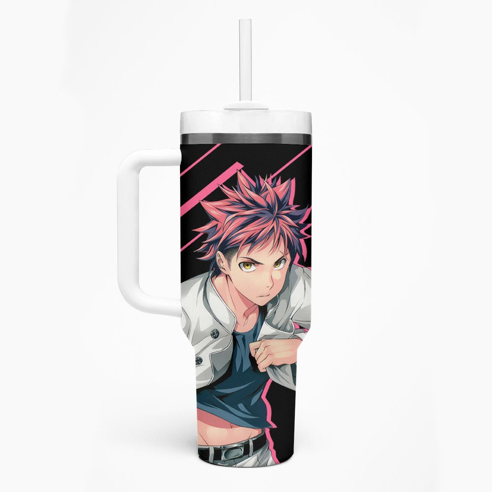 Yukihira Souma Tumbler With Handle Shokugeki no Souma TS04 Yukihira Souma Tumbler With Handle Shokugeki no Souma TS04