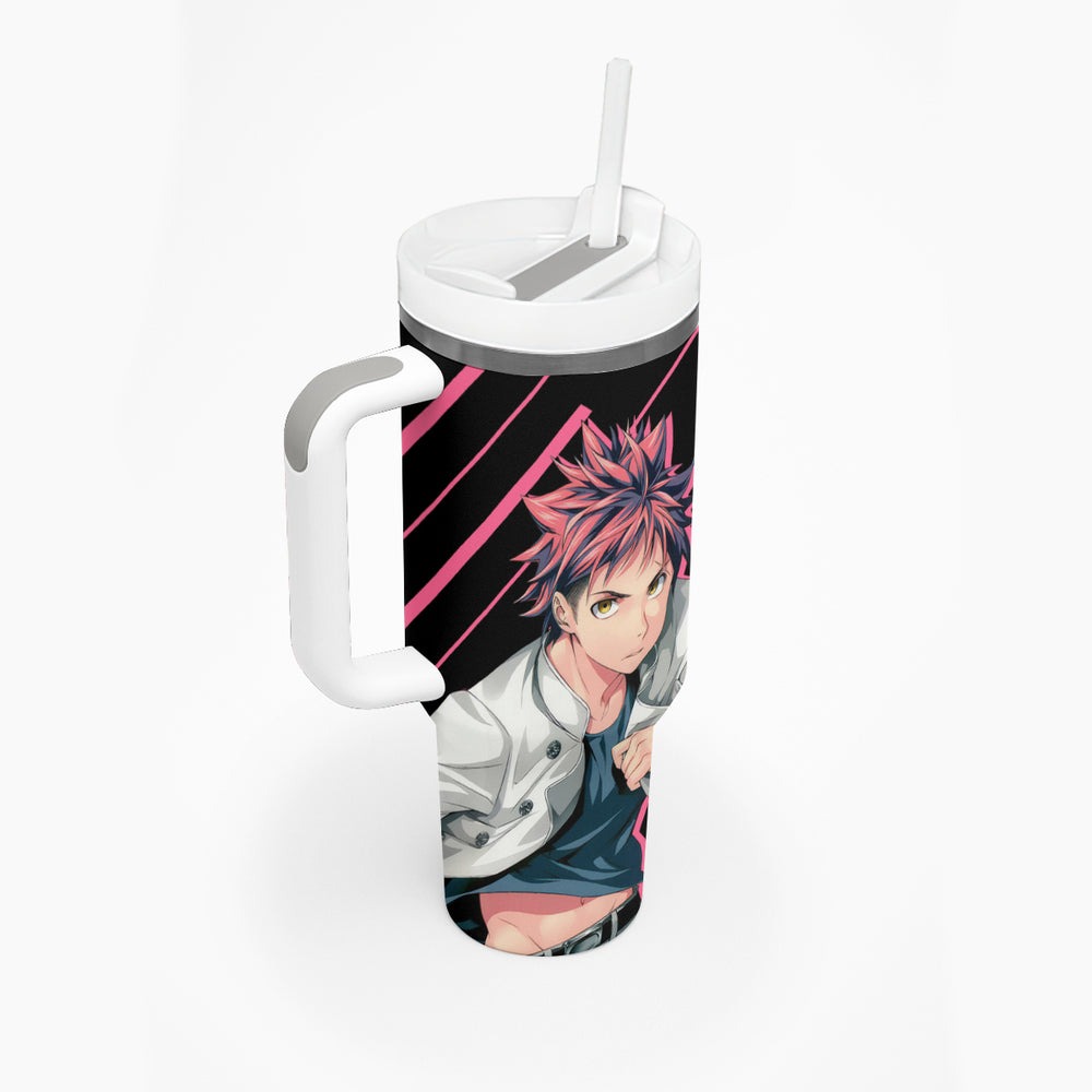 Yukihira Souma Tumbler With Handle Shokugeki no Souma TS04 Yukihira Souma Tumbler With Handle Shokugeki no Souma TS04