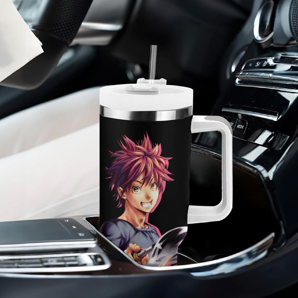 Yukihira Souma Tumbler With Handle Shokugeki no Souma TS04 Yukihira Souma Tumbler With Handle Shokugeki no Souma TS04