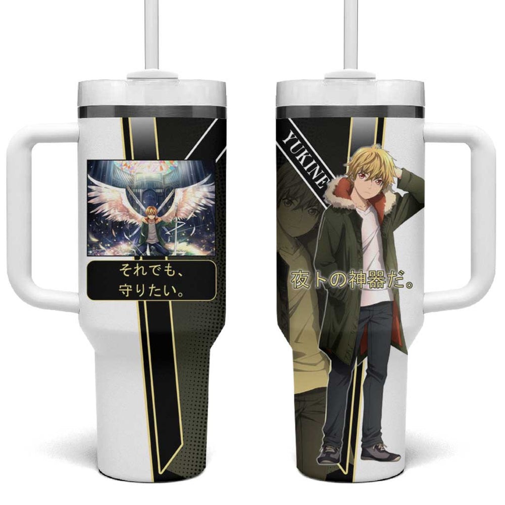 Yukine Tumbler With Handle Urban Divine Anime Style TS04 Yukine Tumbler With Handle Urban Divine Anime Style TS04