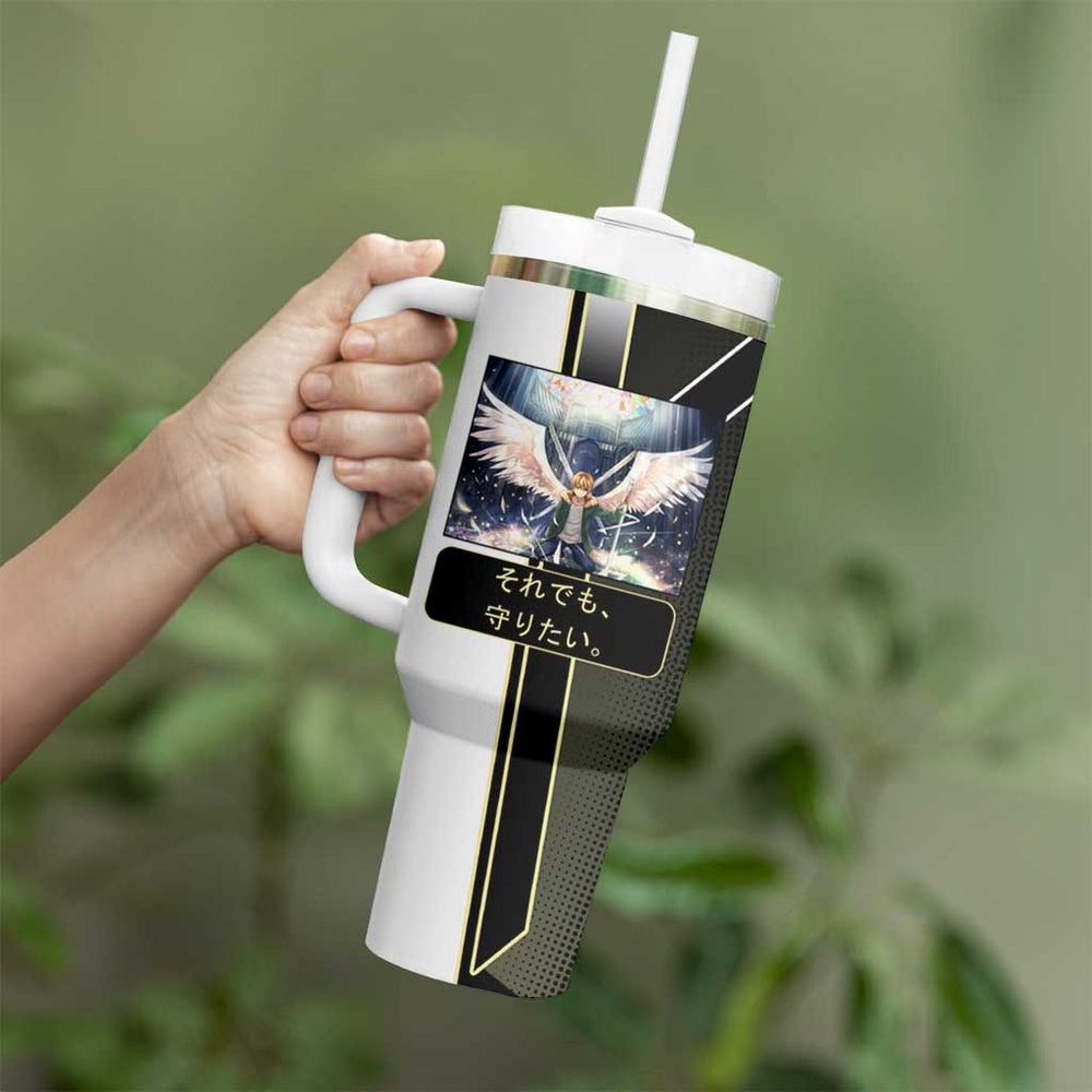 Yukine Tumbler With Handle Urban Divine Anime Style TS04 Yukine Tumbler With Handle Urban Divine Anime Style TS04