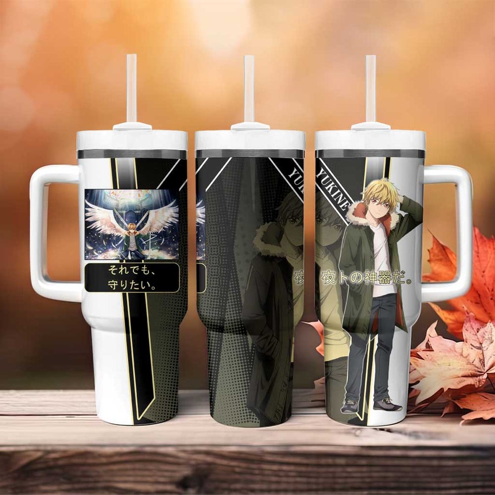 Yukine Tumbler With Handle Urban Divine Anime Style TS04 Yukine Tumbler With Handle Urban Divine Anime Style TS04