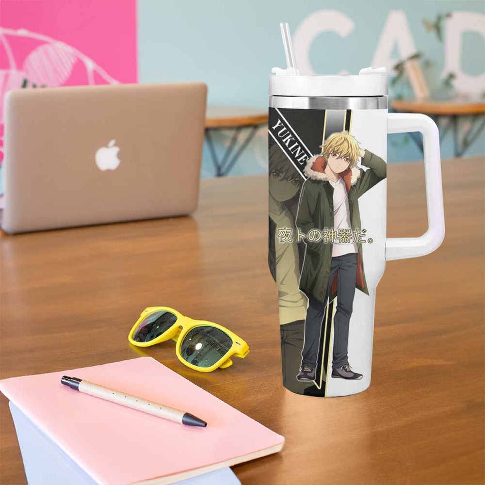 Yukine Tumbler With Handle Urban Divine Anime Style TS04 Yukine Tumbler With Handle Urban Divine Anime Style TS04