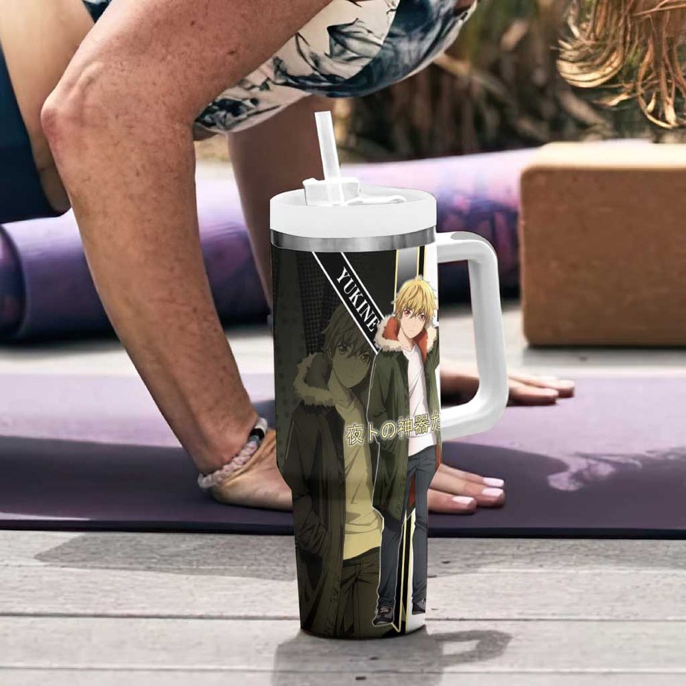 Yukine Tumbler With Handle Urban Divine Anime Style TS04 Yukine Tumbler With Handle Urban Divine Anime Style TS04
