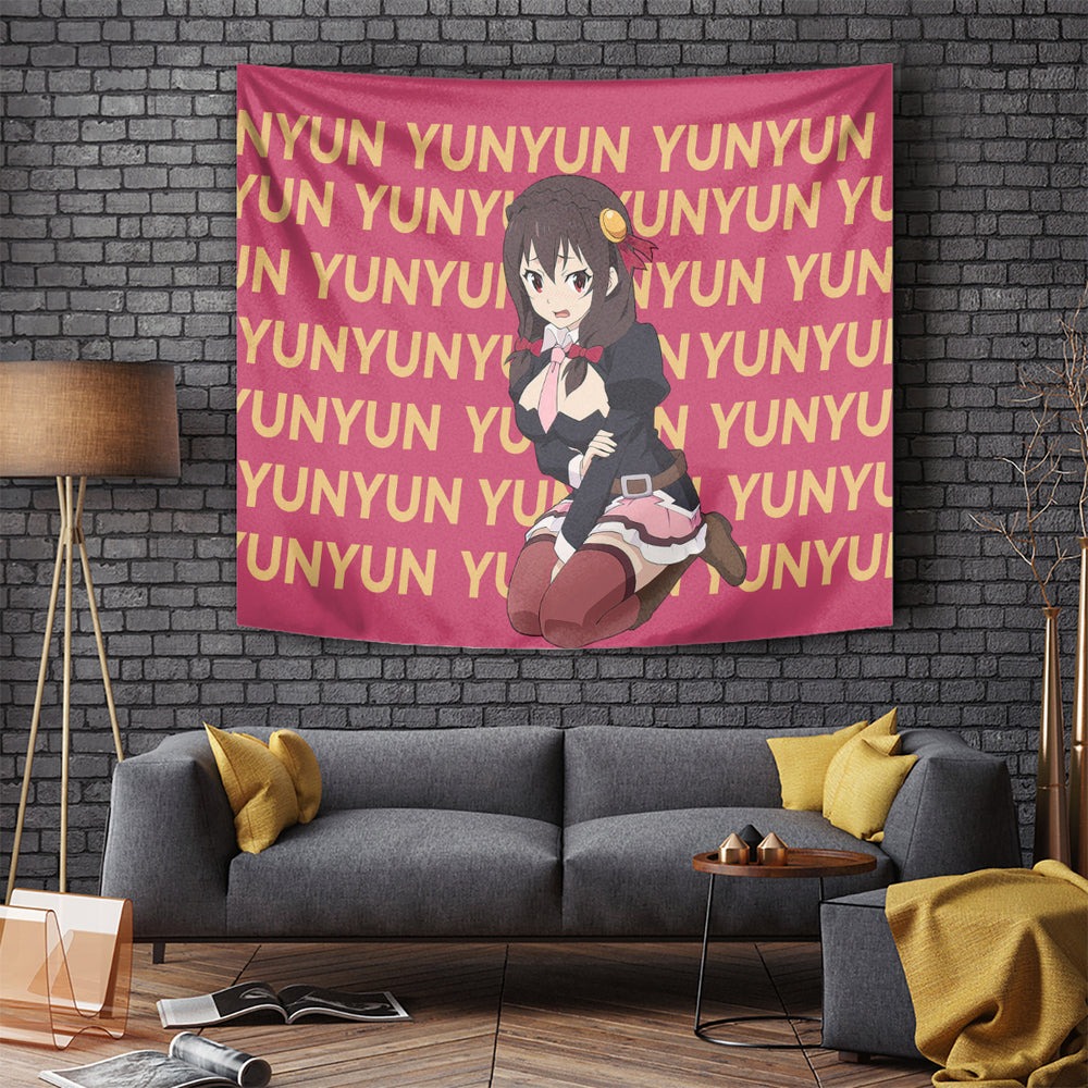 Yunyun KonoSuba Tapestry Anime Style TS04 Yunyun KonoSuba Tapestry Anime Style TS04