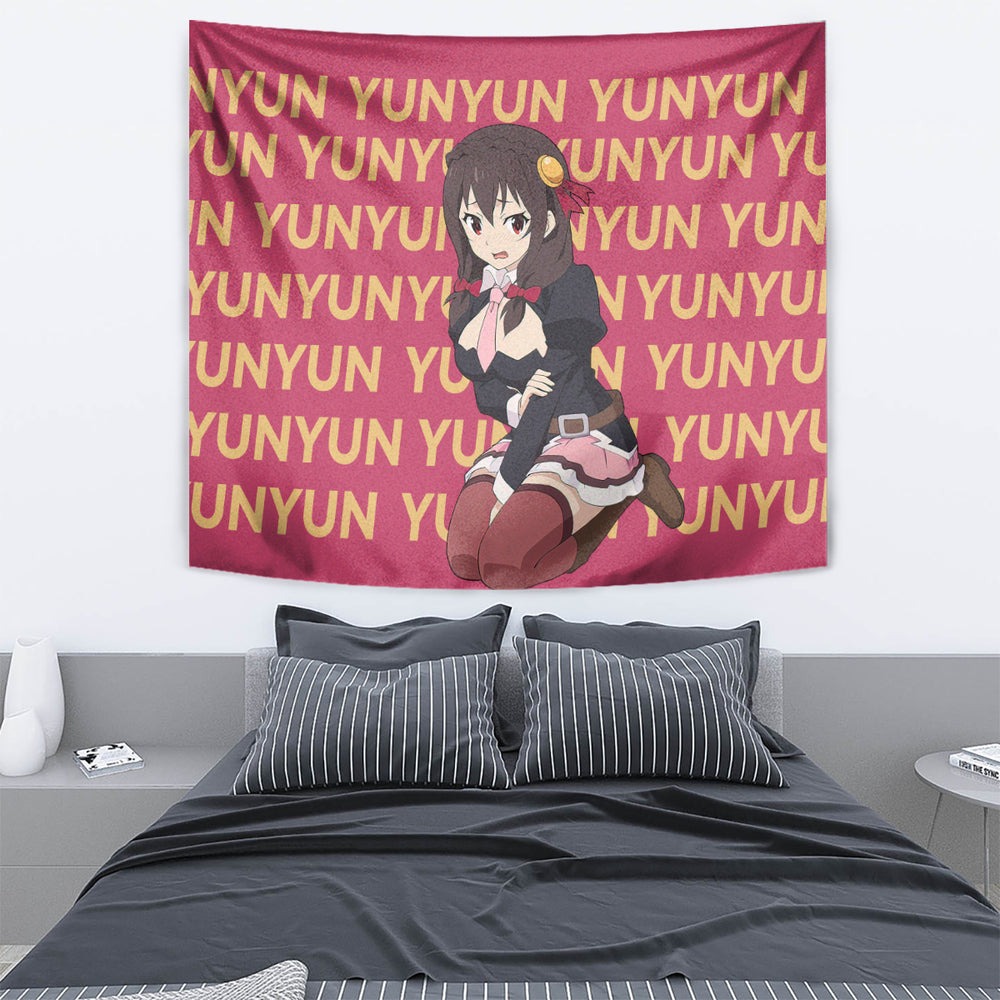 Yunyun KonoSuba Tapestry Anime Style TS04 Yunyun KonoSuba Tapestry Anime Style TS04