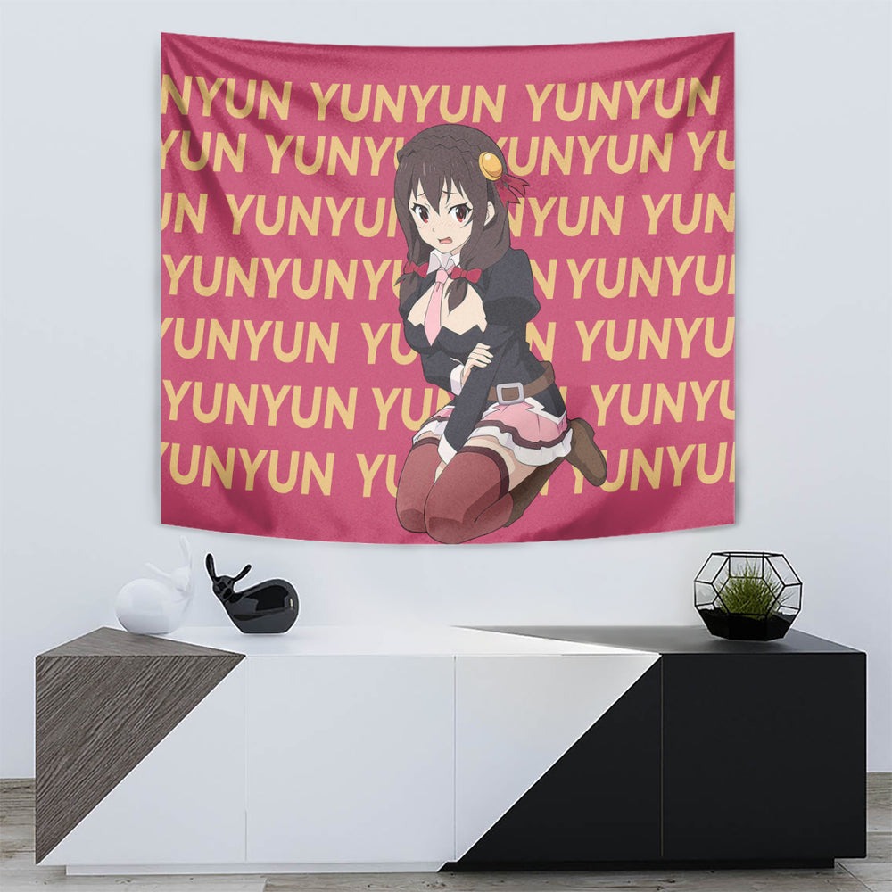 Yunyun KonoSuba Tapestry Anime Style TS04 Yunyun KonoSuba Tapestry Anime Style TS04