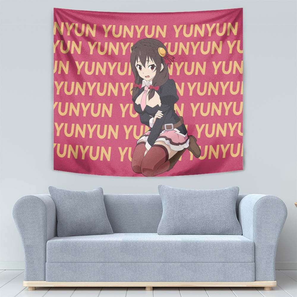 Yunyun KonoSuba Tapestry Anime Style TS04 Yunyun KonoSuba Tapestry Anime Style TS04