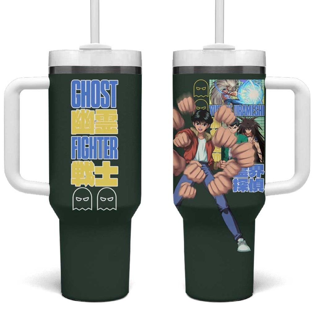 Yusuke Urameshi V3 Yuyu Hakusho Tumbler With Handle Anime Style TS04