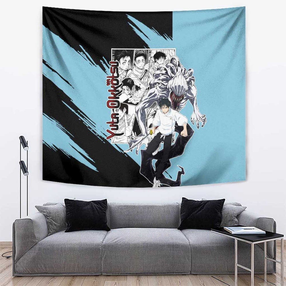 Yuta Okkotsu - Jujusu Kaisen Tumbler With Handle Anime Mix Manga Style TS04 Yuta Okkotsu - Jujusu Kaisen Tumbler With Handle Anime Mix Manga Style TS04