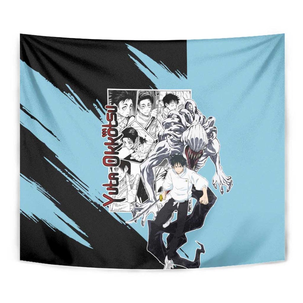 Yuta Okkotsu - Jujusu Kaisen Tumbler With Handle Anime Mix Manga Style TS04 Yuta Okkotsu - Jujusu Kaisen Tumbler With Handle Anime Mix Manga Style TS04