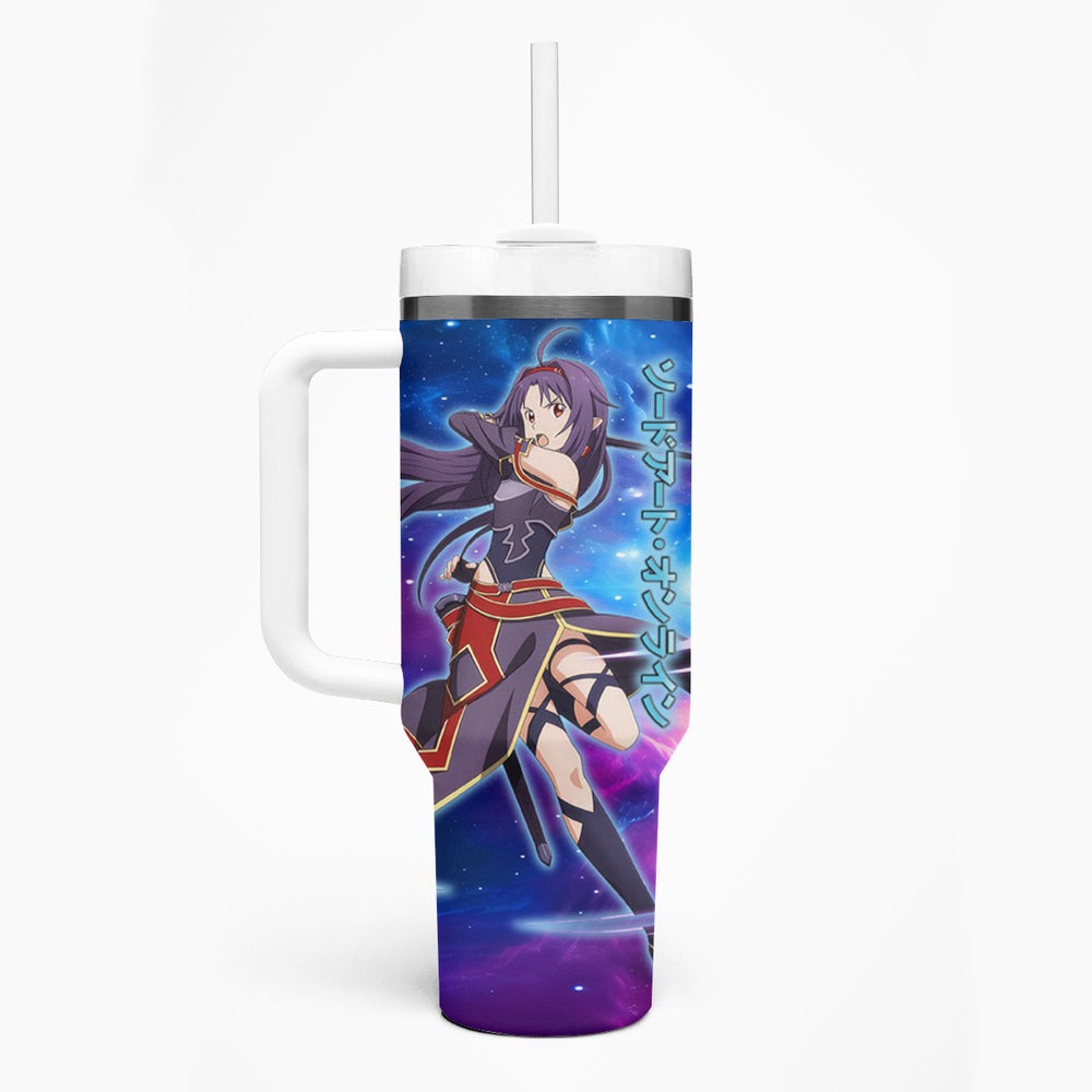 Yuuki Tumbler With Handle Sword Art Galaxy Style TS04
