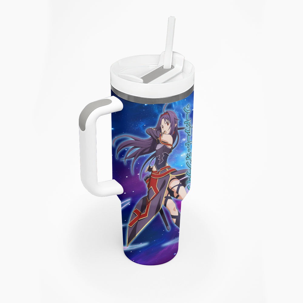 Yuuki Tumbler With Handle Sword Art Galaxy Style TS04