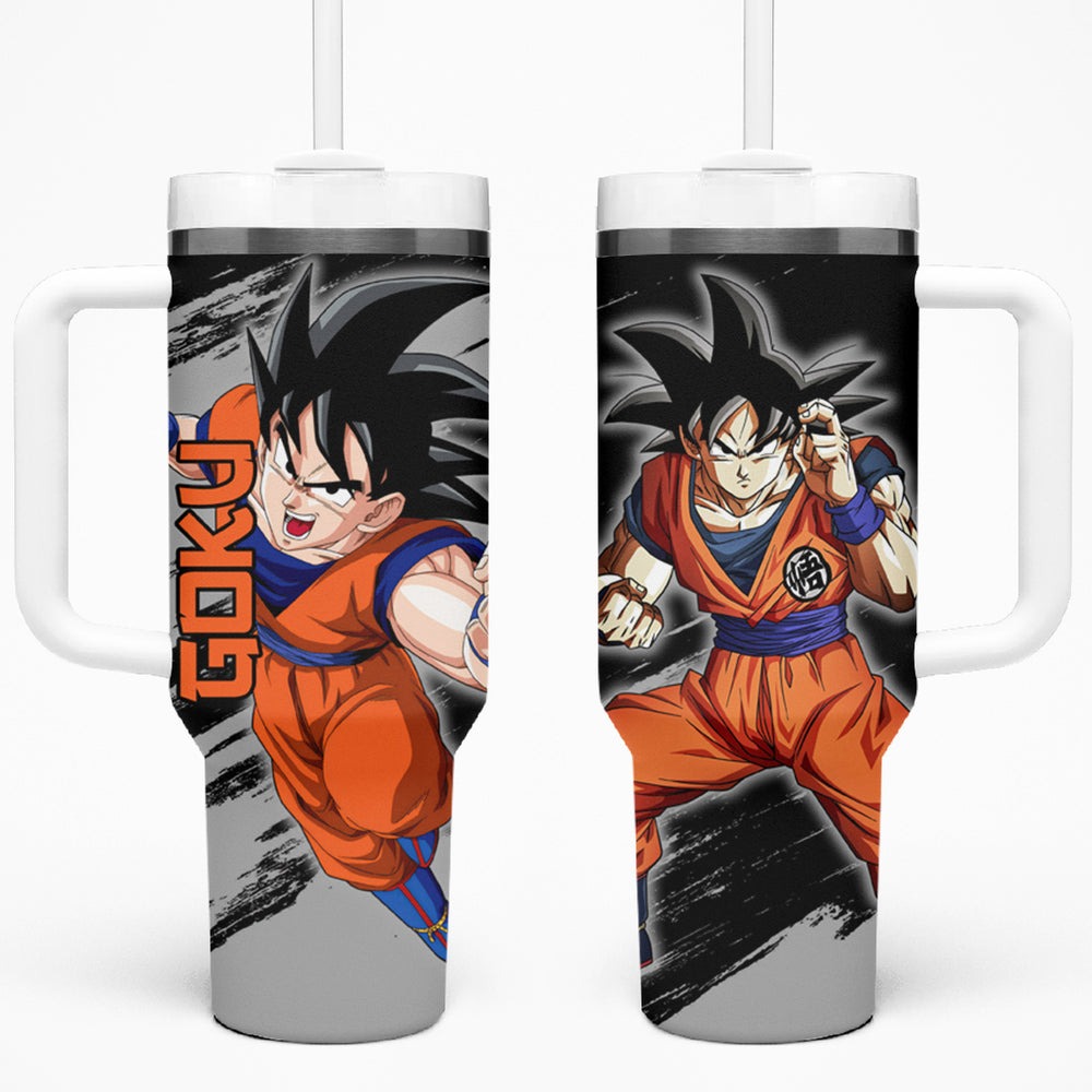 Z Goku Tumbler With Handle Anime Dragon Ball TS04 Z Goku Tumbler With Handle Anime Dragon Ball TS04