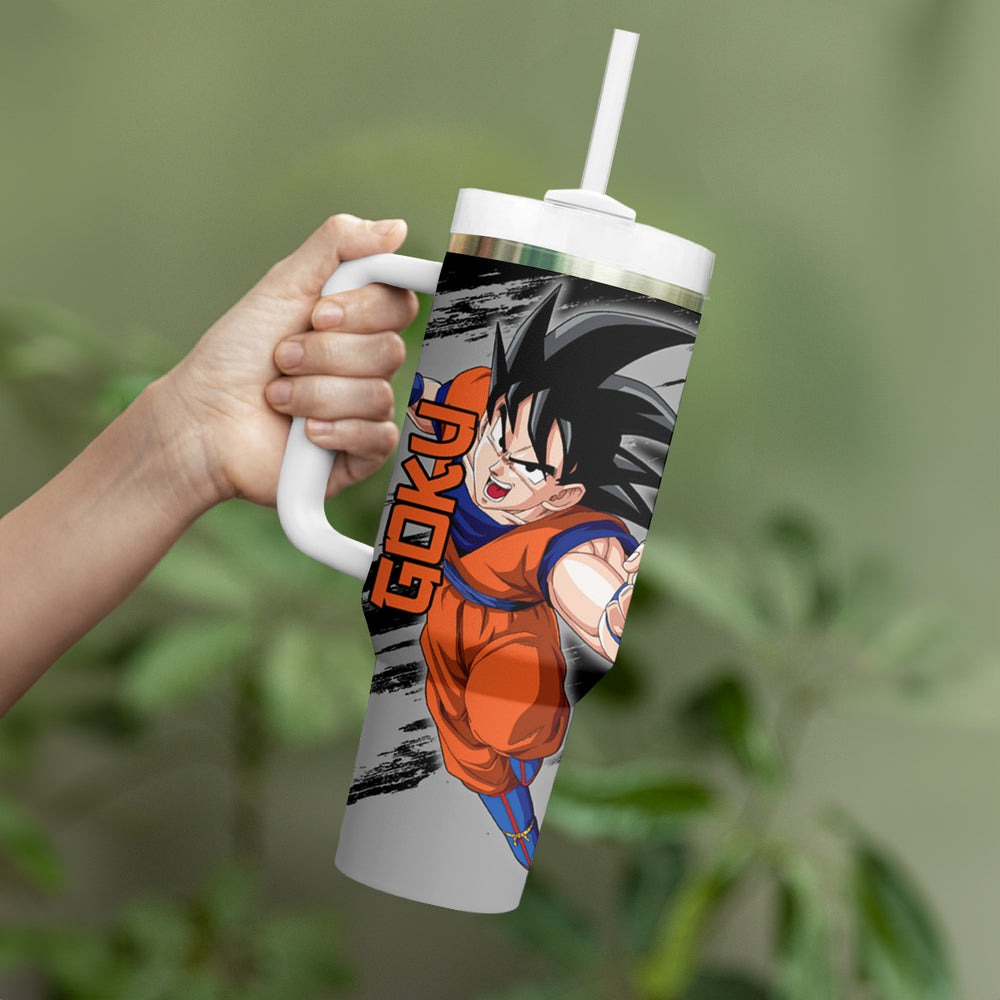 Z Goku Tumbler With Handle Anime Dragon Ball TS04 Z Goku Tumbler With Handle Anime Dragon Ball TS04