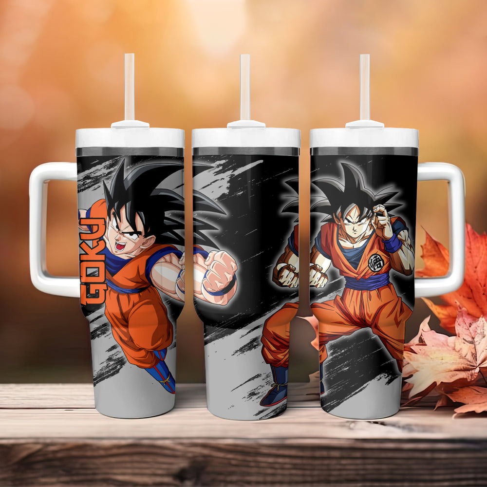 Z Goku Tumbler With Handle Anime Dragon Ball TS04 Z Goku Tumbler With Handle Anime Dragon Ball TS04
