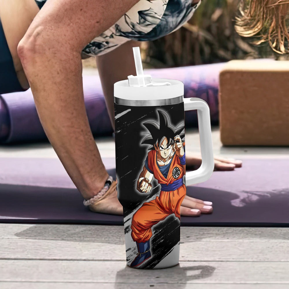 Z Goku Tumbler With Handle Anime Dragon Ball TS04 Z Goku Tumbler With Handle Anime Dragon Ball TS04