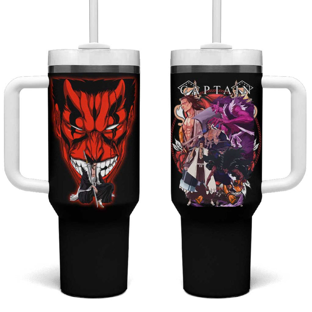 Zaraki Kenpachi V4 Bleach Tumbler With Handle Anime Style TS04