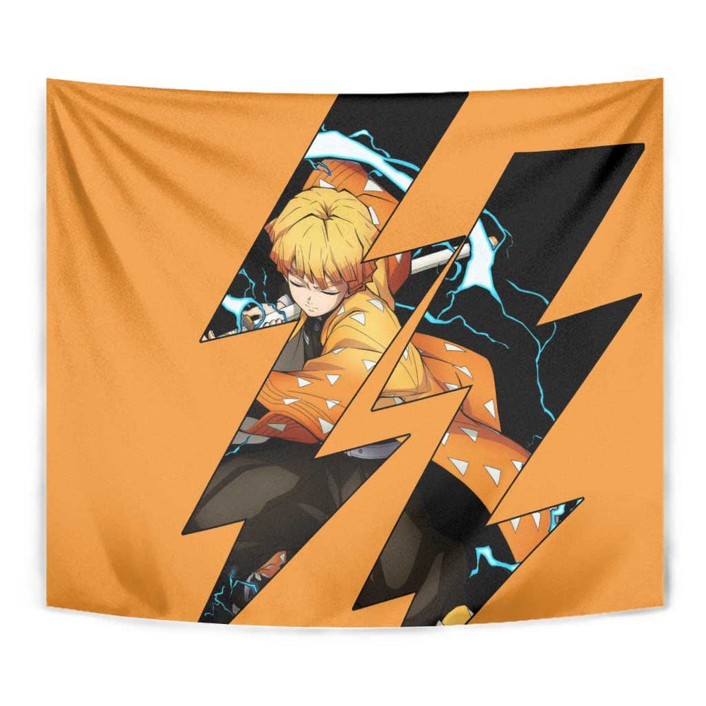Zenitsu - Demon Slayer Tapestry Anime Style TS04 Zenitsu - Demon Slayer Tapestry Anime Style TS04