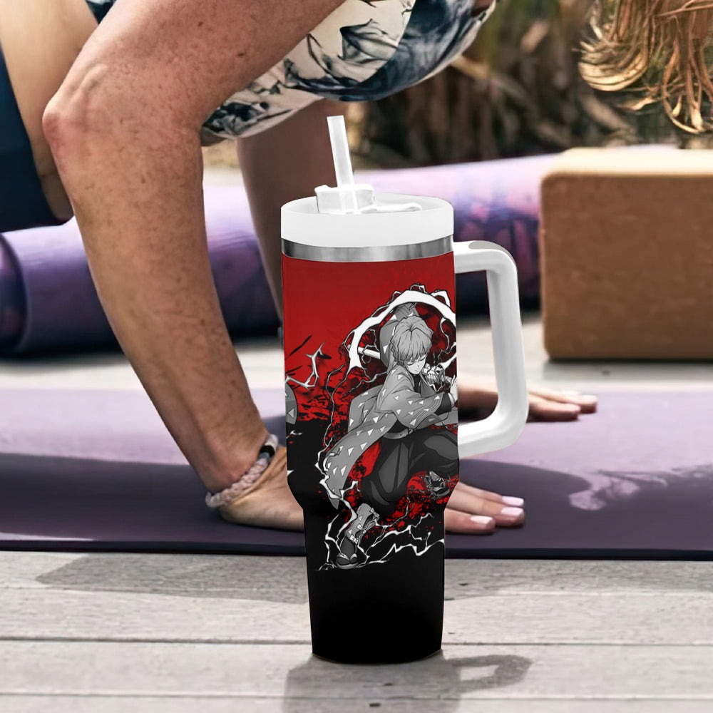 Zenitsu - Japan Art Tumbler With Handle TS04 Zenitsu - Japan Art Tumbler With Handle TS04