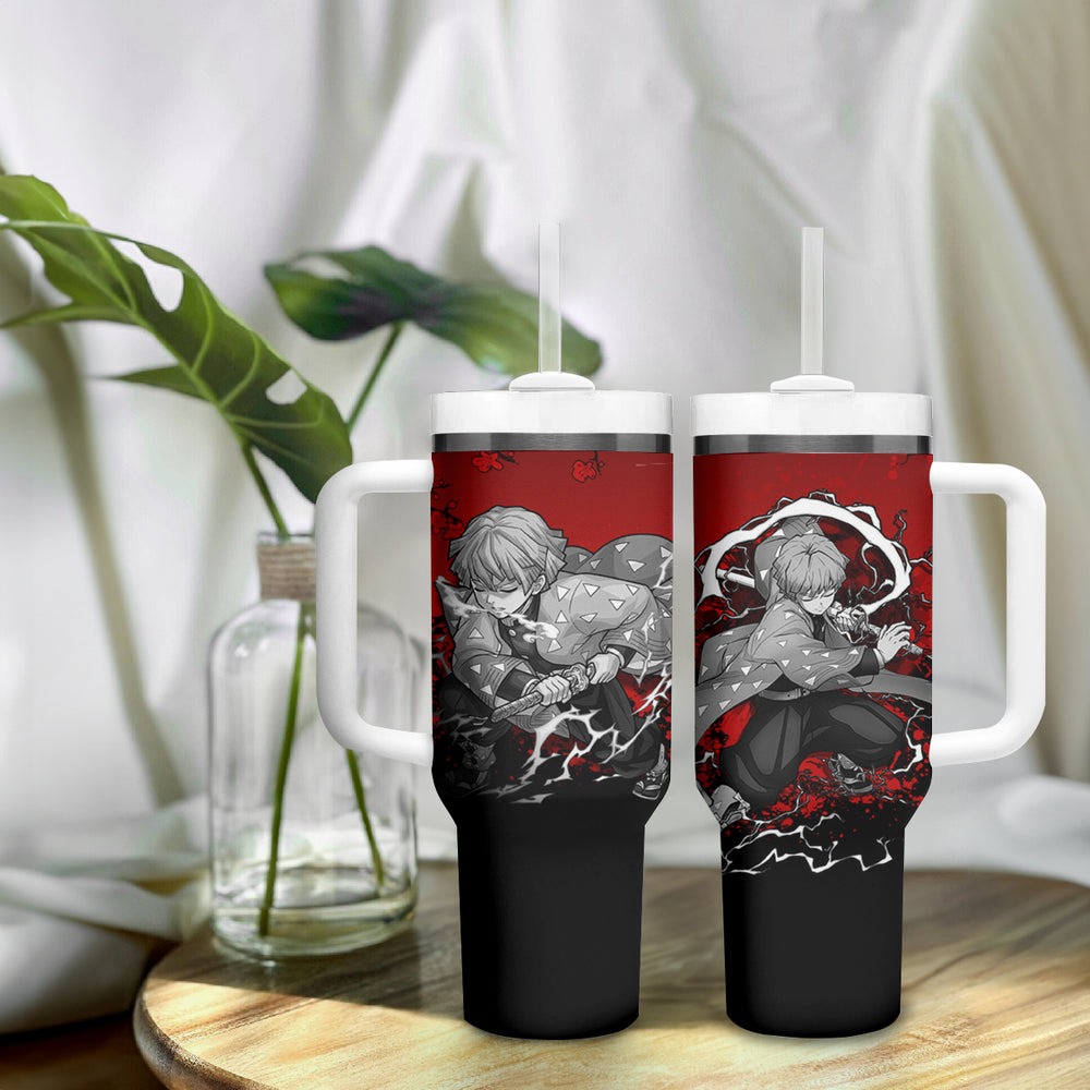 Zenitsu - Japan Art Tumbler With Handle TS04 Zenitsu - Japan Art Tumbler With Handle TS04