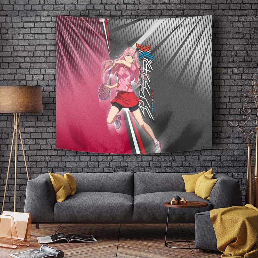 Zero Two Tapestry Sci-Fi Anime Sports Crossover Style TS04