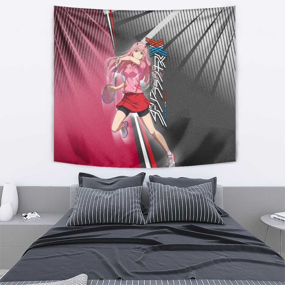 Zero Two Tapestry Sci-Fi Anime Sports Crossover Style TS04