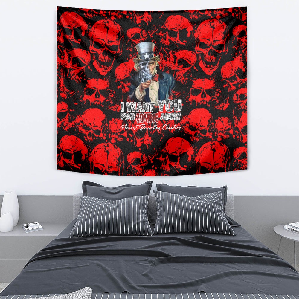 Zombie Army Tapestry I Want You DT02 Zombie Army Tapestry I Want You DT02