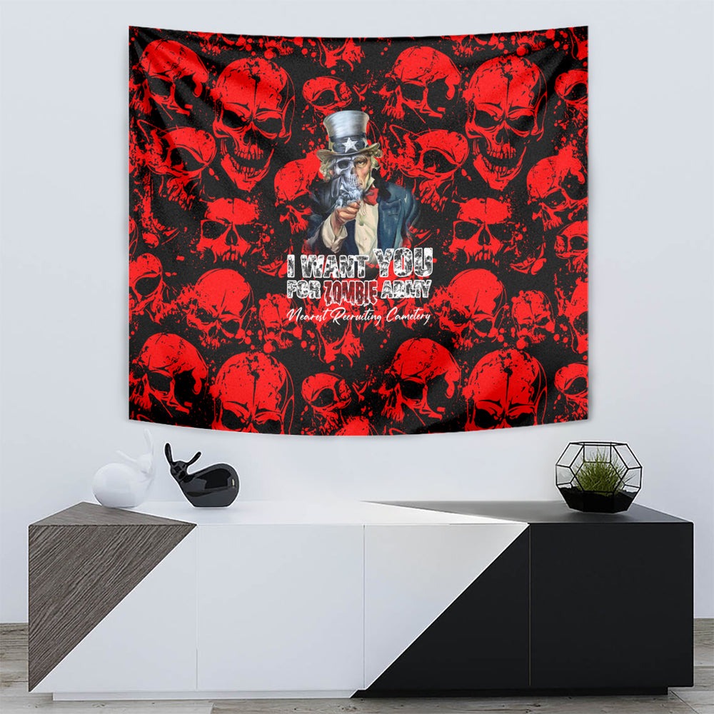 Zombie Army Tapestry I Want You DT02 Zombie Army Tapestry I Want You DT02