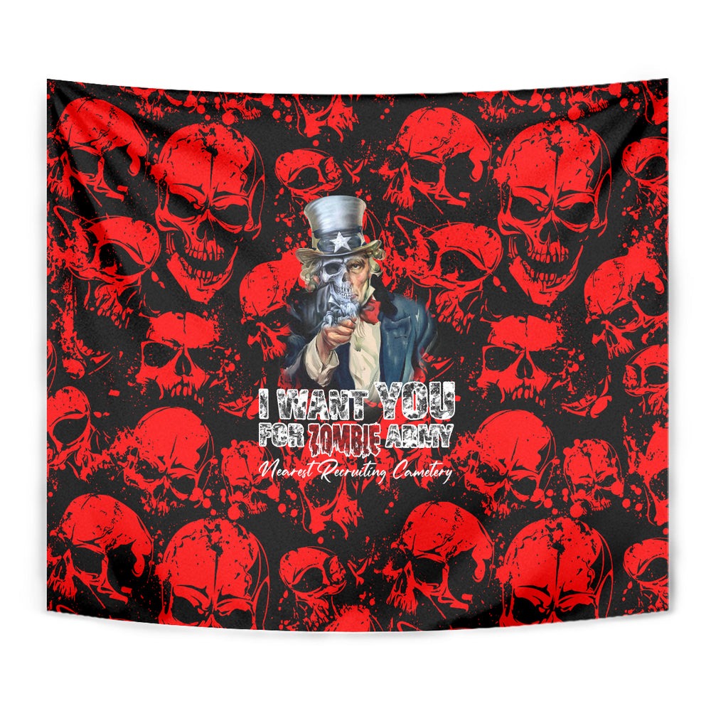 Zombie Army Tapestry I Want You DT02 Zombie Army Tapestry I Want You DT02