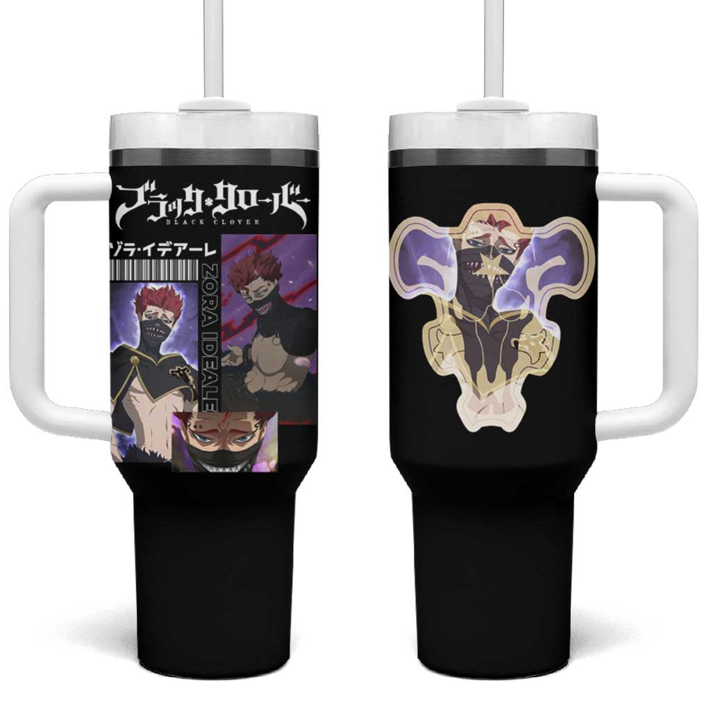 Zora Ideale - Black Clover Tumbler With Handle Anime Style TS04
