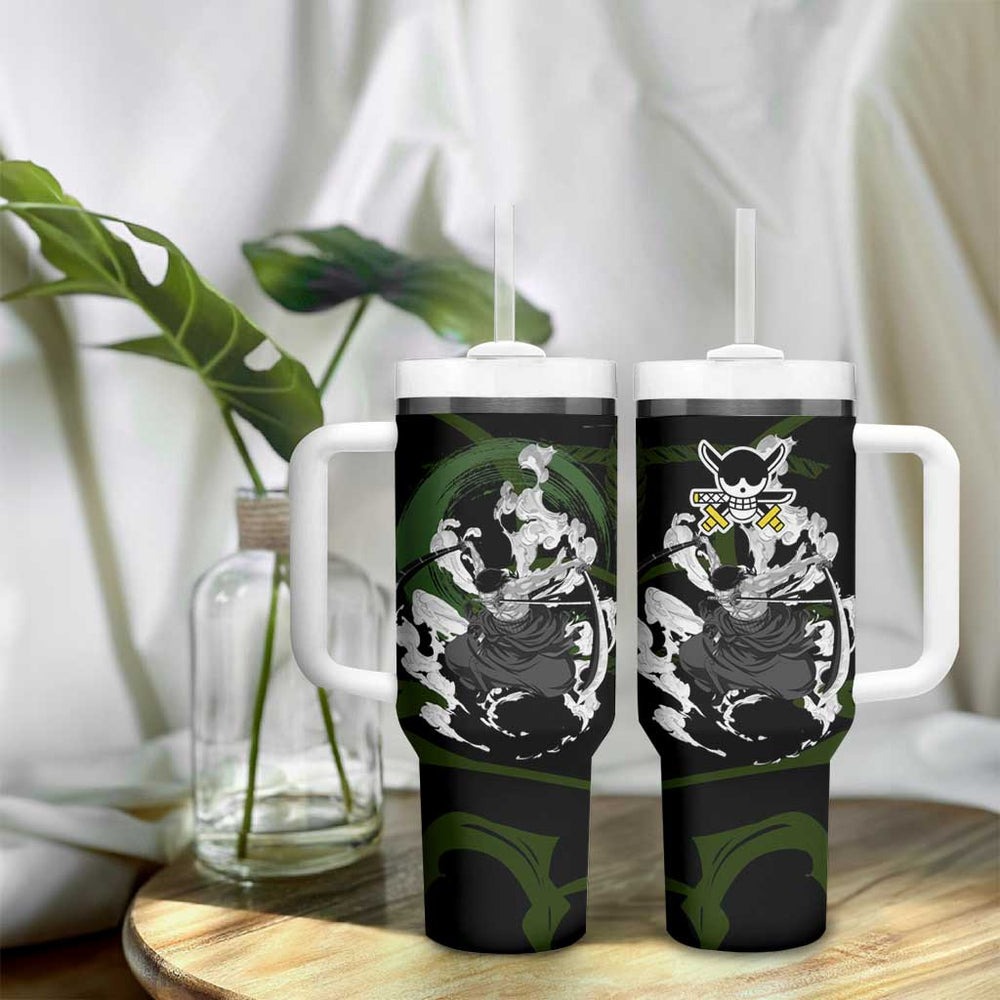 Zoronoa Zoro - One Piece Tumbler With Handle Anime Japan Style TS04
